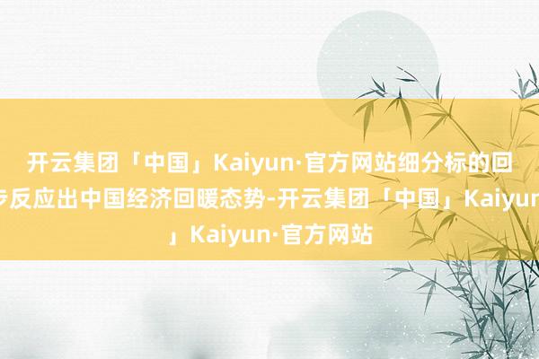 开云集团「中国」Kaiyun·官方网站细分标的回升也进一步反应出中国经济回暖态势-开云集团「中国」Kaiyun·官方网站