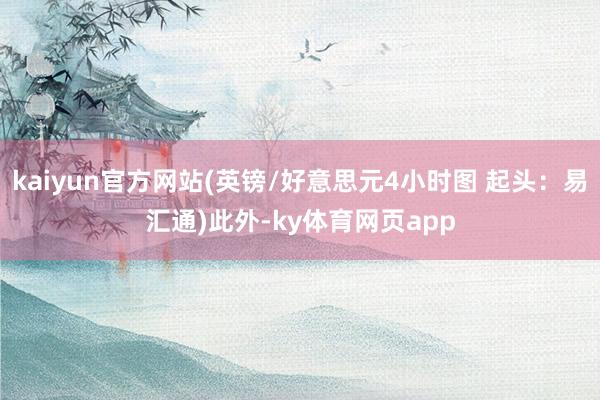 kaiyun官方网站(英镑/好意思元4小时图 起头：易汇通)此外-ky体育网页app
